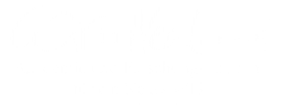 white Wir in Neuland Logo